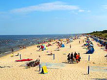 Seebad Zinnowitz, Blick zum Strand