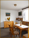 das Esszimmer in der Fewo in Balm