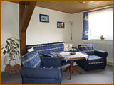 und noch ein Bild vom Wohnzimmer der Ferienwohnung