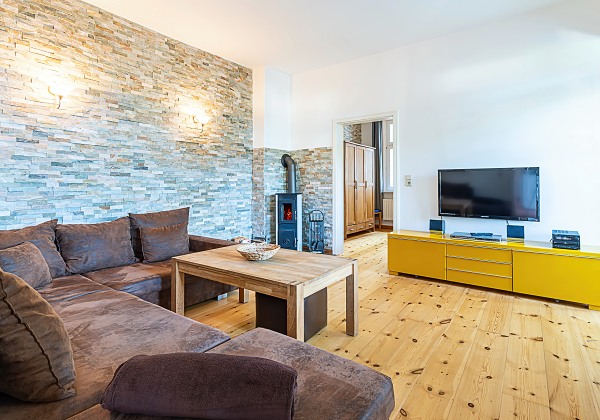 Ferienwohnung Usedom Bansin - Wohnzimmer