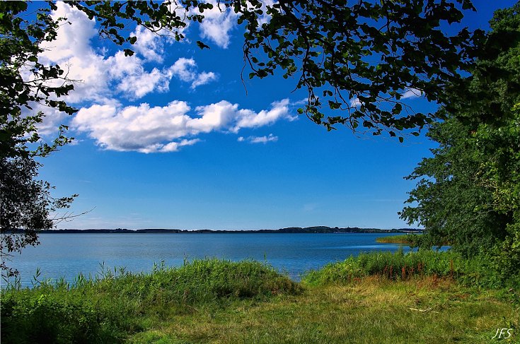 Am Achterwasser bei Lütow auf dem Gnitz