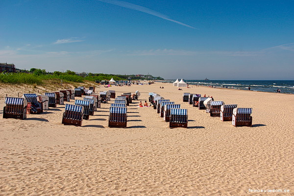 Strand im Ostseebad Ahlbeck