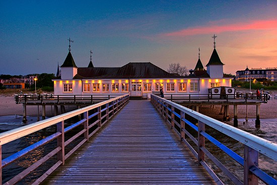 Seebrücke im Ostseebad Ahlbeck