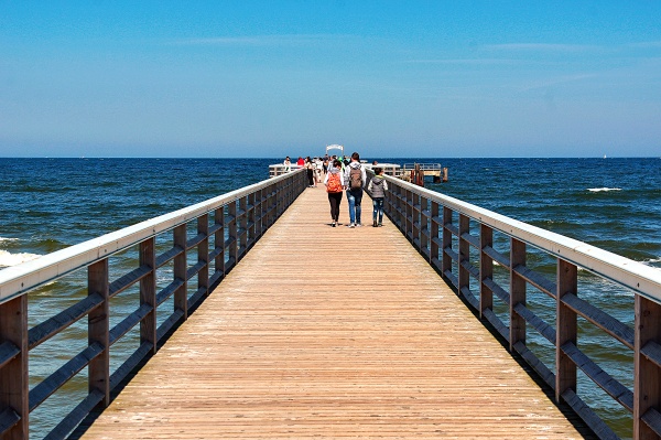 auf der Ahlbecker Seebrücke