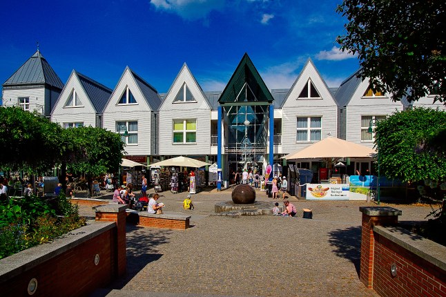 Vorplatz der Seebrücke in Heringsdorf