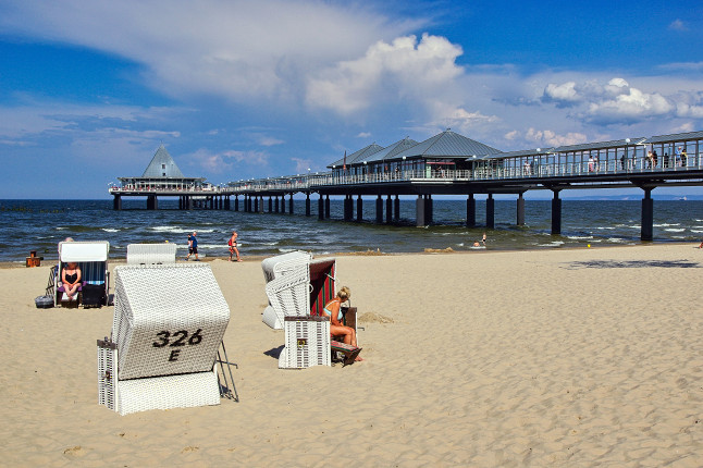 Seebrücke in Heringsdorf an der Ostsee