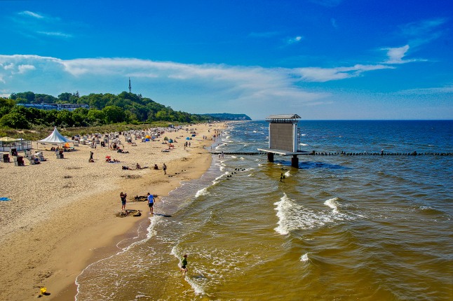 Heringsdorf auf Usedom Ostseestrand