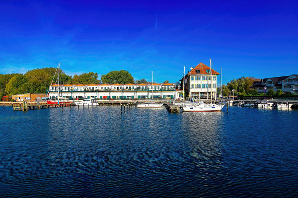 Hafen in Karlshagen am Peenestrom