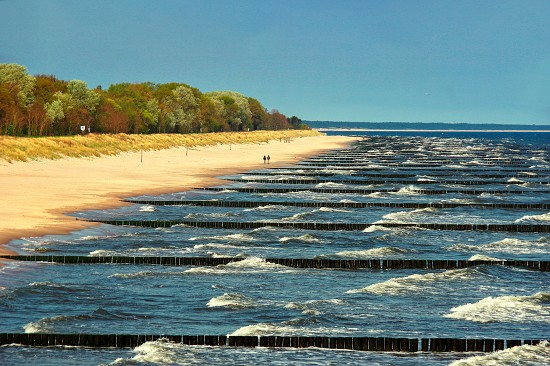 Am Strand von Koserow