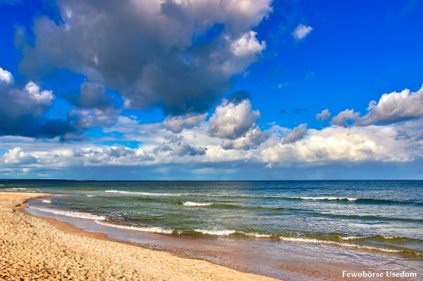 Herrlicher Ostseestrand in Trassenheide auf Usedom