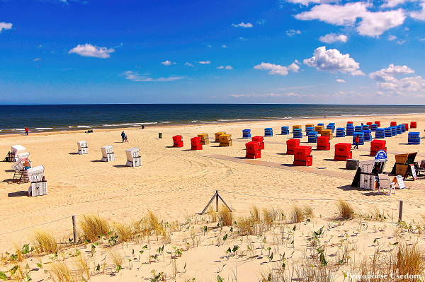 der traumghafte Strand in Trassenheide auf Usedom