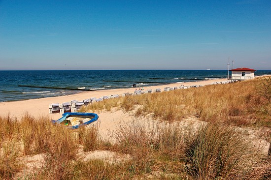 Die Ostsee in Zempin auf Usedom
