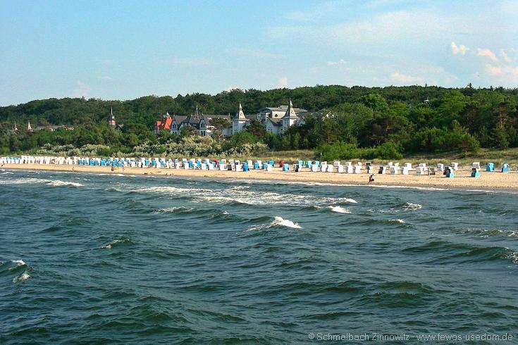 Küste in Zinnowitz auf Usedom