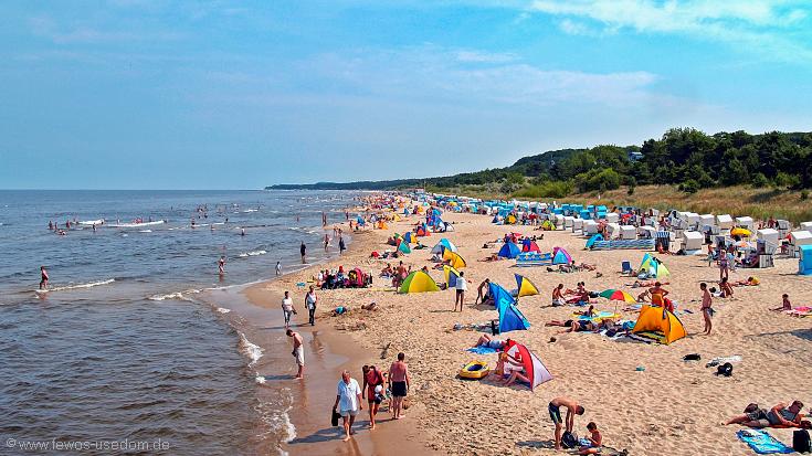 Buntes Treiben am Zinnowitzer Strand