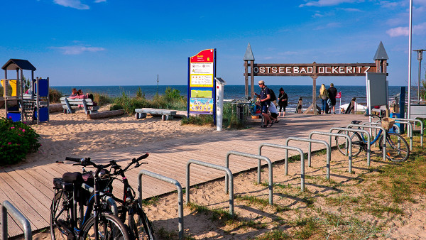 Ückeritz-Strandaufgang-Ostsee