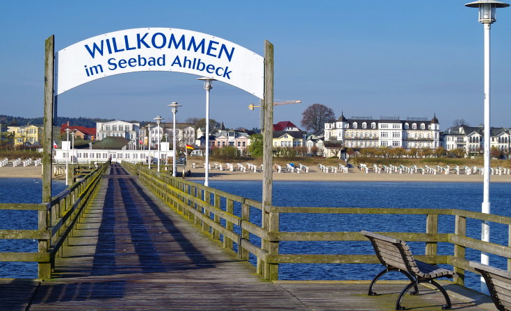 Badezimmer in Ahlbeck auf Usedom