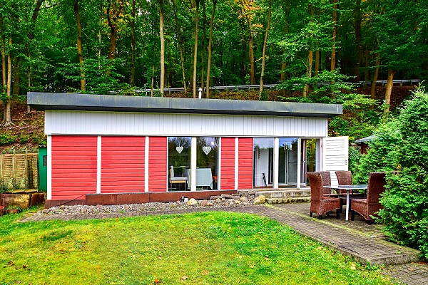 Ferienhaus Ahlbeck in Waldnähe