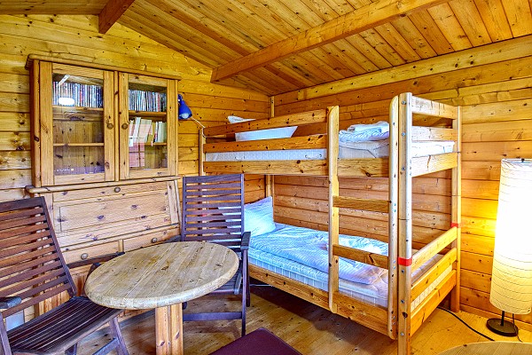 Küchenbereich im Bungalow in Ahlbeck