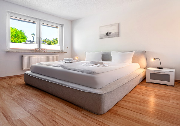 Ansicht im Wohnzimmer in der Fewo auf Usedom