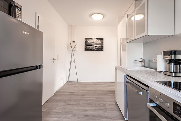 Küche in der Fewo Küche in der Fewo