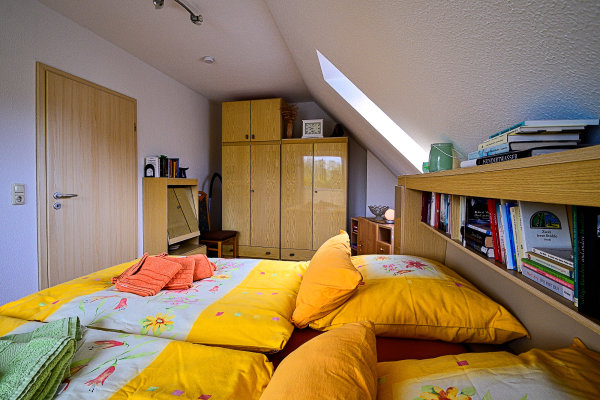 Ferienwohnung Bansin Usedom gem�tliches Schlafzimmer