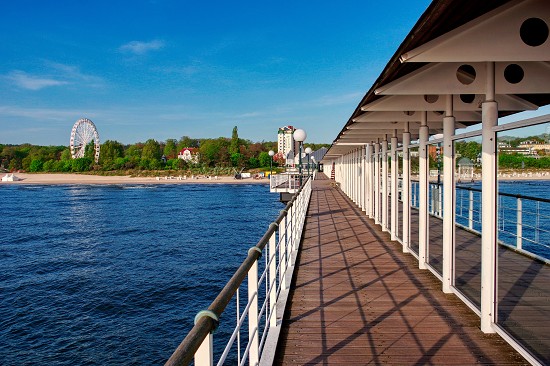 Boote und Seebrücke in Bansin