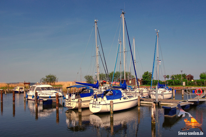 Koserow-Usedom-Hafen-Achterwasser