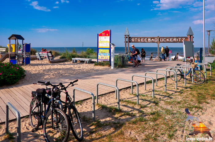 Ueckeritz-Usedom-Strandaufgang