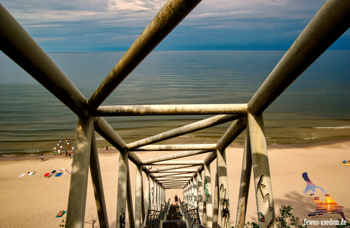 Ueckeritz-Usedom-Treppe