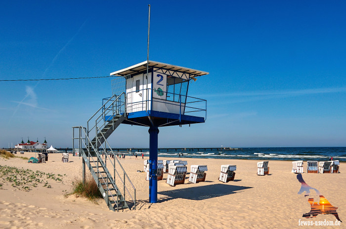 Ahlbeck-Wasserrettung-Strand Ahlbeck-Wasserrettung-Strand