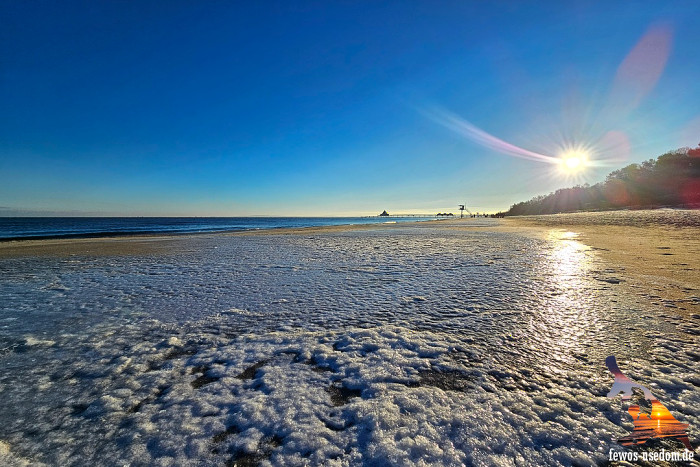 Winter-Usedom-Ostseestrand
